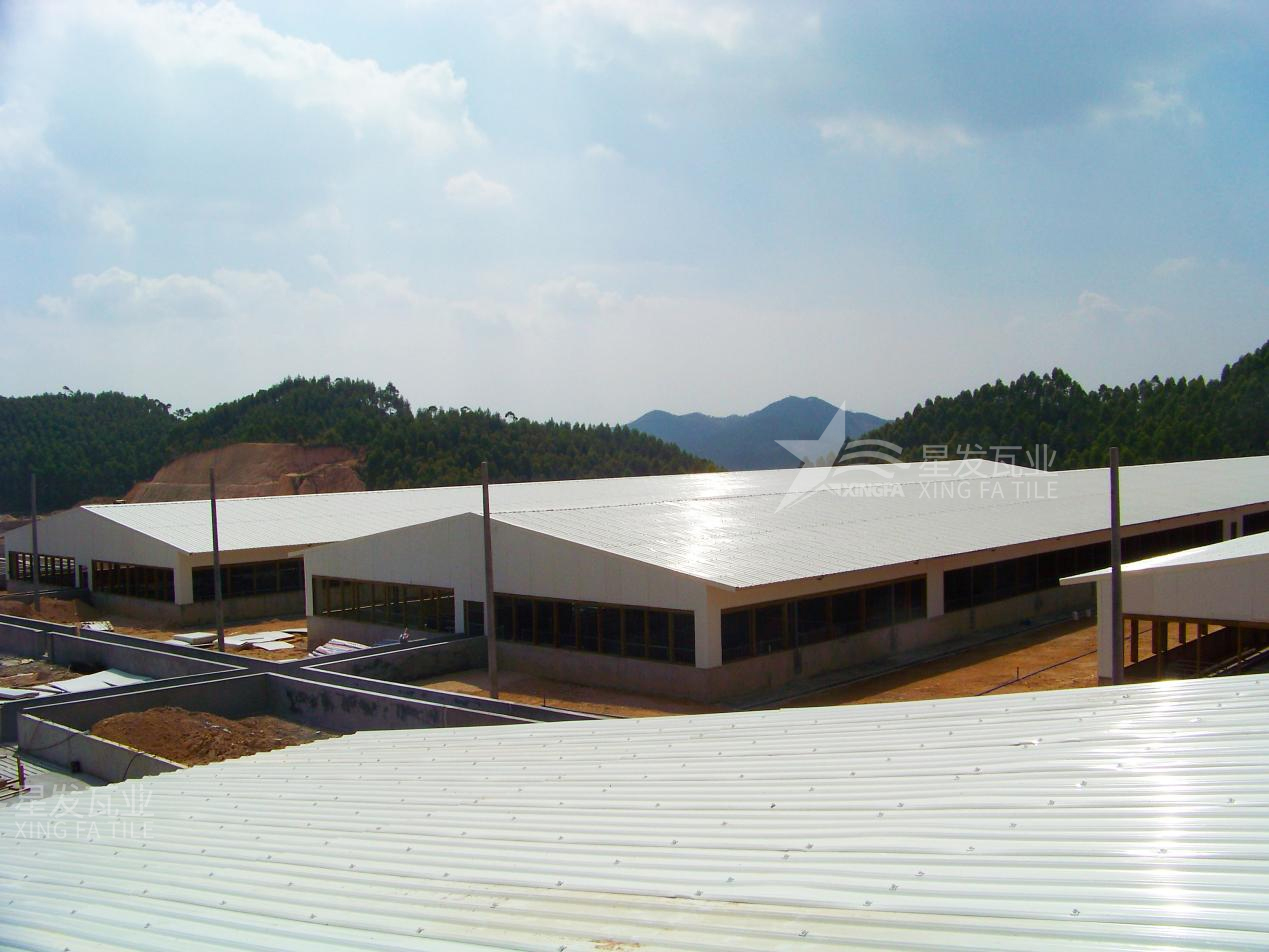 合成樹脂瓦施工安裝用什么材料搭建架子，鋼結(jié)構(gòu)搭建樹脂瓦